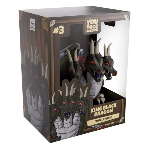 Old School RuneScape Vinyl Figura King Black Dragon 10 cm