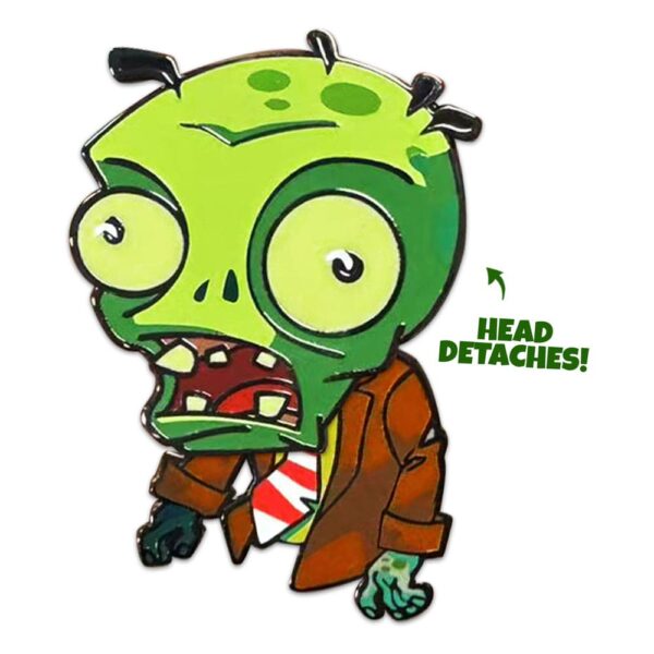 Plants vs. Zombies Kitűző Zombie 5 cm