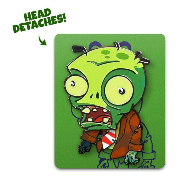 Plants vs. Zombies Kitűző Zombie 5 cm
