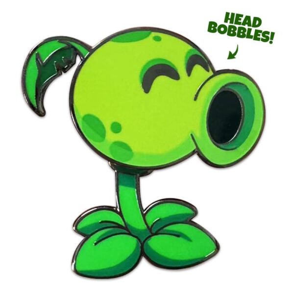 Plants vs. Zombies Kitűző Peashooter 5 cm