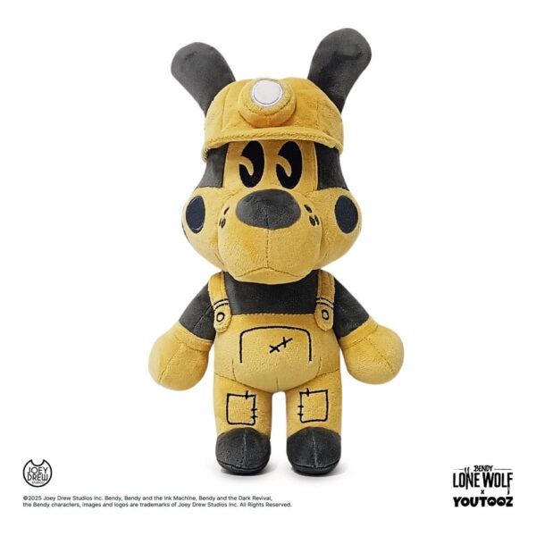 Bendy: Lone Wolf Plüss Figura Lone Wolf Boris 22 cm