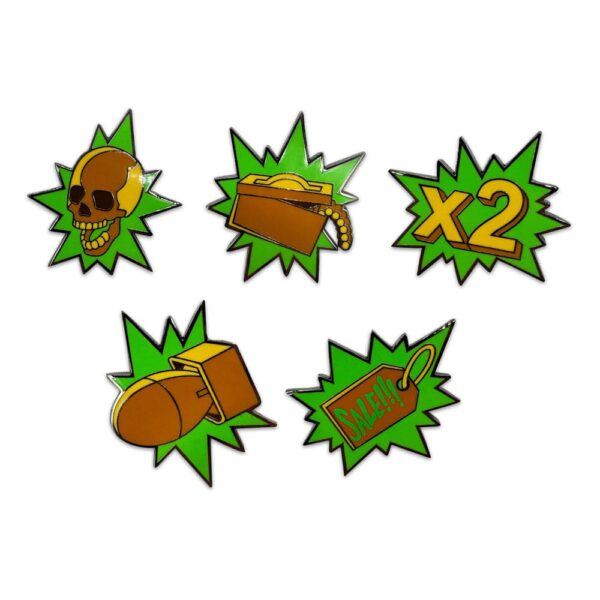 Call of Duty Kitűző csomag Zombies Ver. 2 3 cm (6)