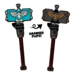 Space Marine 2 Kitűző Thunder Hammer 5 cm