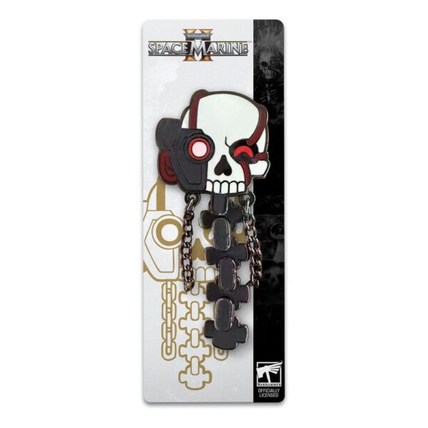 Space Marine 2 Kitűző Servo Skull 5 cm