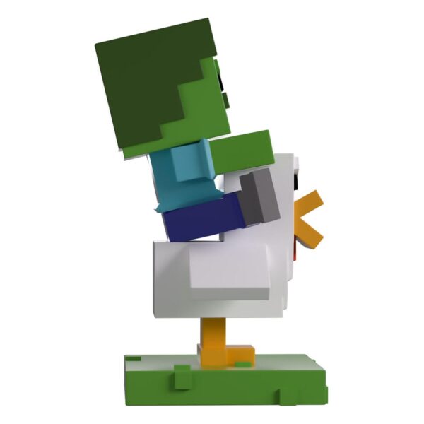 Minecraft Vinyl Figura Chicken Jockey 12 cm