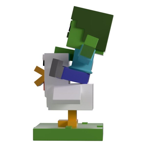 Minecraft Vinyl Figura Chicken Jockey 12 cm