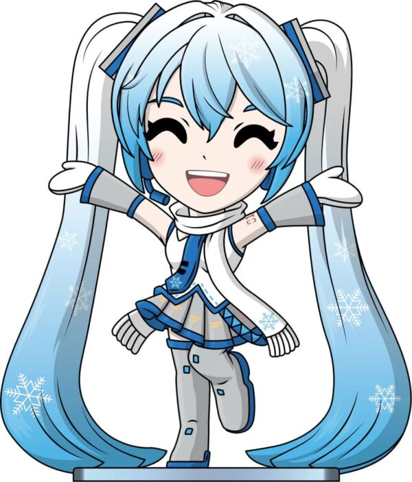 Hatsune Miku Vinyl Figura Snow Miku 11 cm