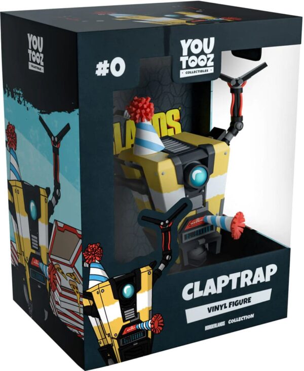 Borderlands Vinyl Figura Claptrap 12 cm