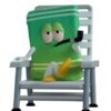 South Park Vinyl Figura South Park St. Patrick's Day Towelie 10 cm