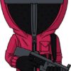 Squid Game Vinyl Figura Masked Soldier 11 cm