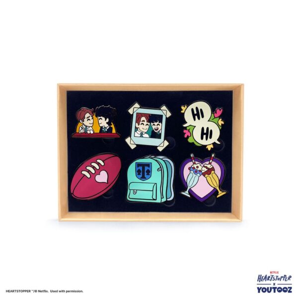 Heartstopper Kitűző csomag 3 cm (6)