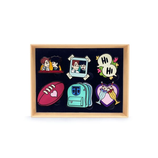 Heartstopper Kitűző csomag 3 cm (6)