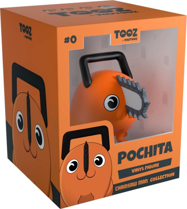 Chainsaw Man Vinyl Figura Pochita Happy 6 cm