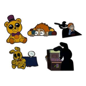 Five Nights at Freddy's Kitűző csomag Into the Pit 3 cm (6)