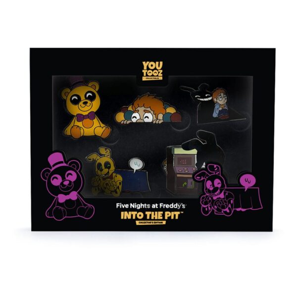 Five Nights at Freddy's Kitűző csomag Into the Pit 3 cm (6)