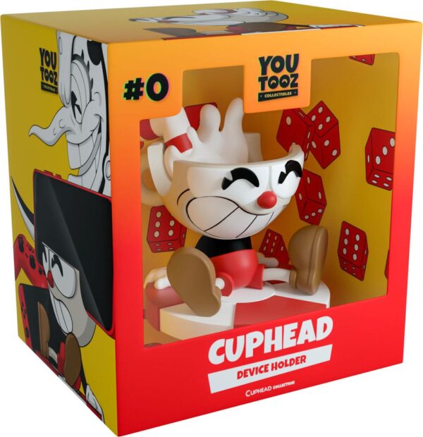 Cuphead Vinyl Figura Cuphead Device Tartó 15 cm