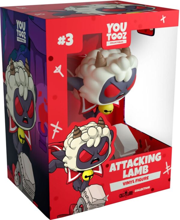 Cult of the Lamb Vinyl Figura Attacking Lamb 11 cm