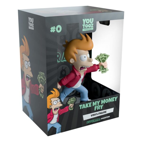 Futurama Vinyl Figura Take my Money Fry 13 cm