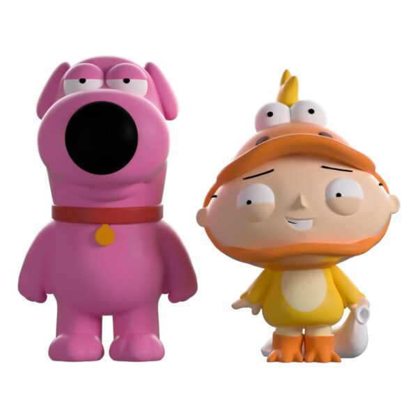 Family Guy Vinyl Figuras 2-Pack Stewie & Brian Trick-Or-Treating 10 cm
