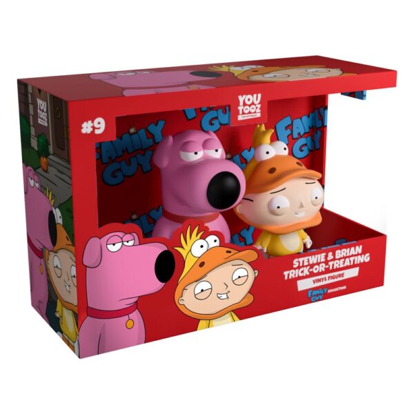 Family Guy Vinyl Figuras 2-Pack Stewie & Brian Trick-Or-Treating 10 cm