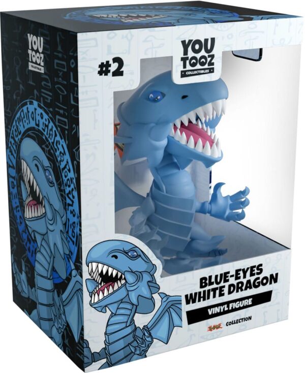 Yu-Gi-Oh! Vinyl Figura Blue Eyes White Dragon 10 cm