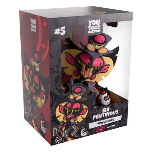 Hazbin Hotel Vinyl Figura Sir Pentious 13 cm