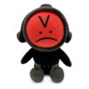 Content Warning Plüss Figura Red 22 cm