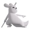 Rainworld Vinyl Figura Slugcat 10 cm
