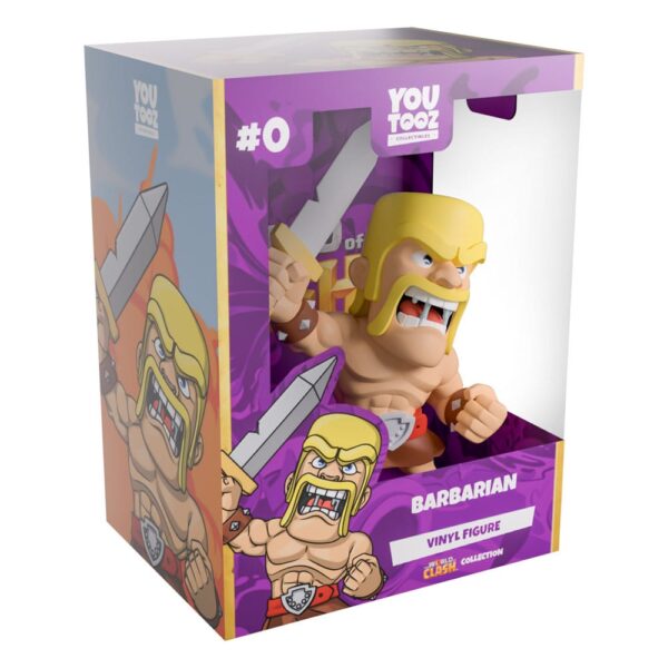 Clash of Clans Vinyl Figura Barbarian 12 cm