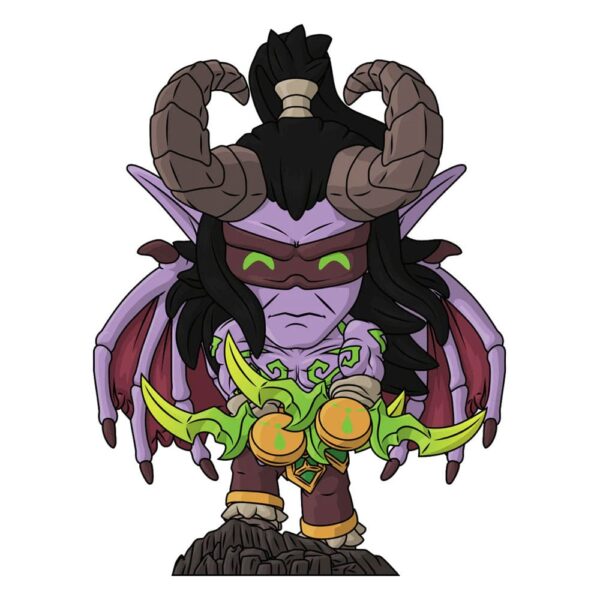 World of Warcraft Vinyl Figura Illidan Stormrage 13 cm