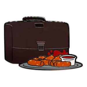Five Nights at Freddy´s Kitűző MatPat Doug´s Briefcase 5 cm
