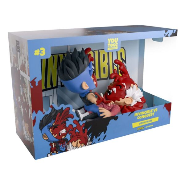 Invincible Vinyl Figura Invincible vs. Conquest 12 cm