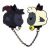 Cult of The Lamb Kitűző Goat & Lamb 5 cm