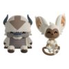 Avatar: The Last Airbender Vinyl Figuras Appa and Momo Monitor Buddiez 5 cm