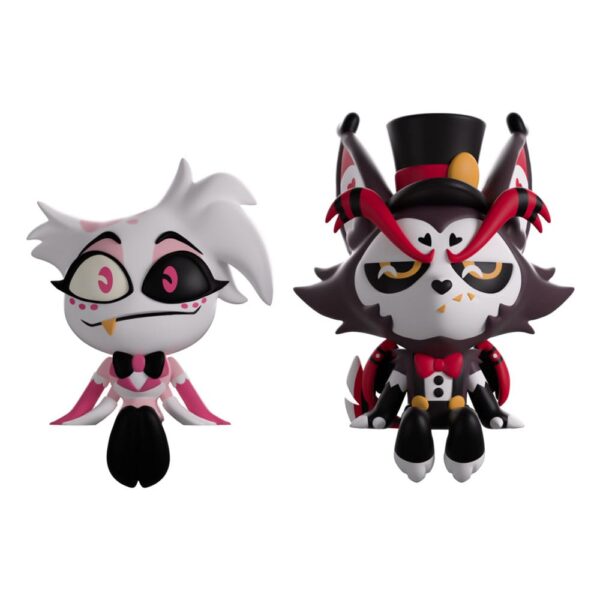 Hazbin Hotel Vinyl Figuras Angel Dust & Husk Monitor Buddiez