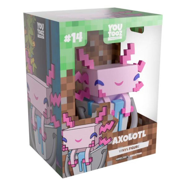Minecraft Vinyl Figura Axolotl 10 cm