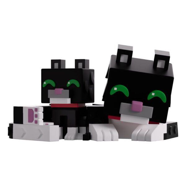Minecraft Vinyl Figura Tuxedo Cat 6 cm