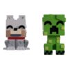 Minecraft Vinyl Figuras Wolf and Creeper Monitor Buddiez