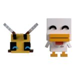 Minecraft Vinyl Figuras Bee and Chicken Monitor Buddiez