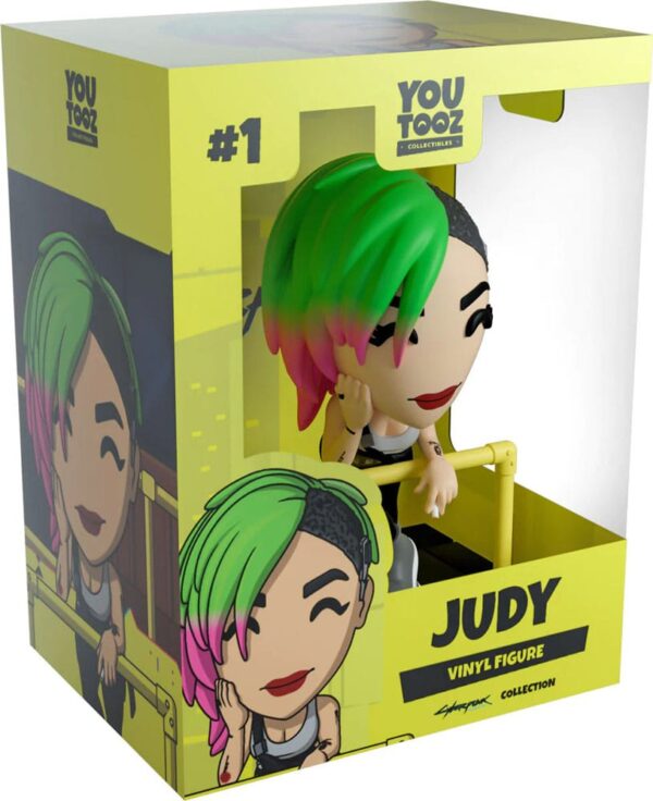Cyberpunk 2077 Vinyl Figura Judy 10 cm