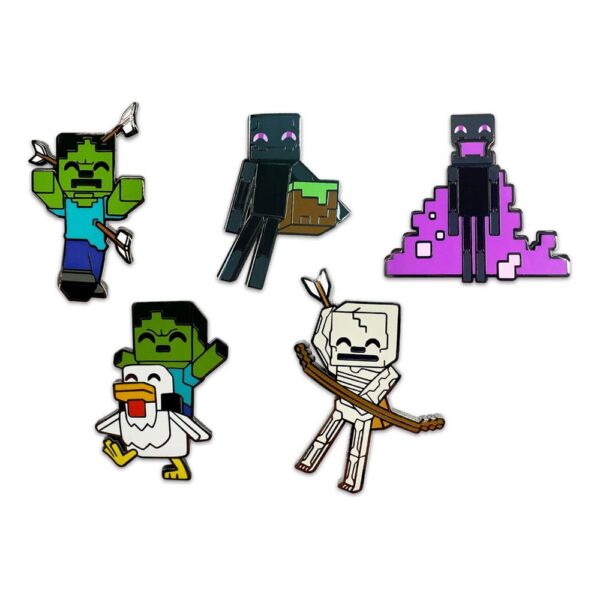 Minecraft Kitűző csomag #2 5 cm (6)