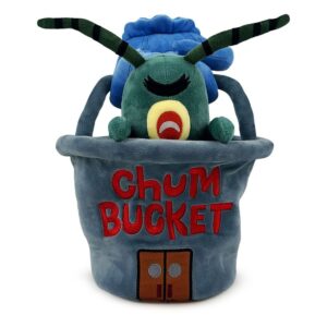 SpongeBob SquarePants Plüss Figura Plankton Chum Bucket 22 cm