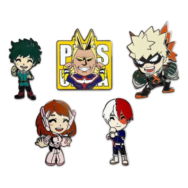 My Hero Academia Kitűző csomag 5 cm (6)