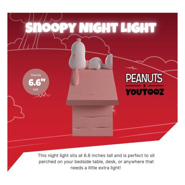Peanuts Éjjeli Lámpa Snoopy 17 cm