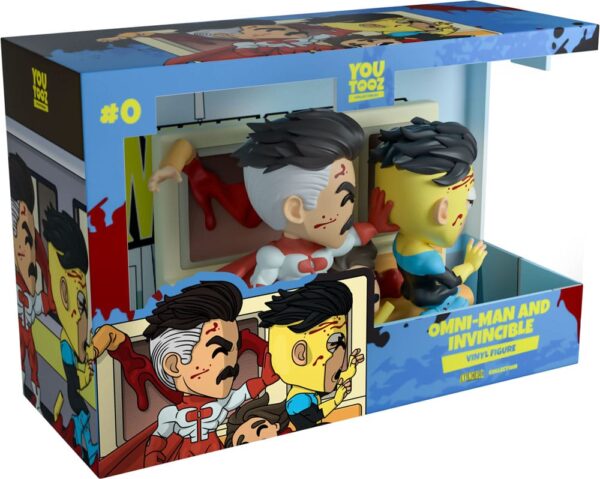 Invincible Vinyl Figura Omni-Man and Invincible 12 cm