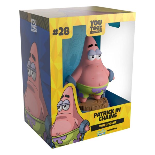 SpongeBob SquarePants Vinyl Figura Patrick In Chains 13 cm