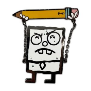 SpongeBob SquarePants Kitűző DoodleBob 5 cm