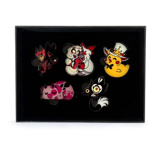Hazbin Hotel Kitűző csomag 5 cm (6)