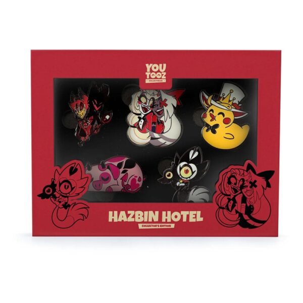 Hazbin Hotel Kitűző csomag 5 cm (6)