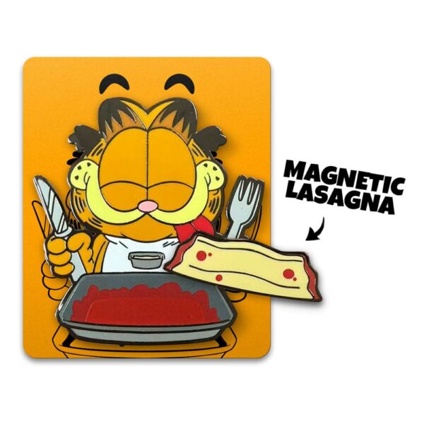 Garfield Kitűző Disco Garfield Lasagna Dinner 5 cm